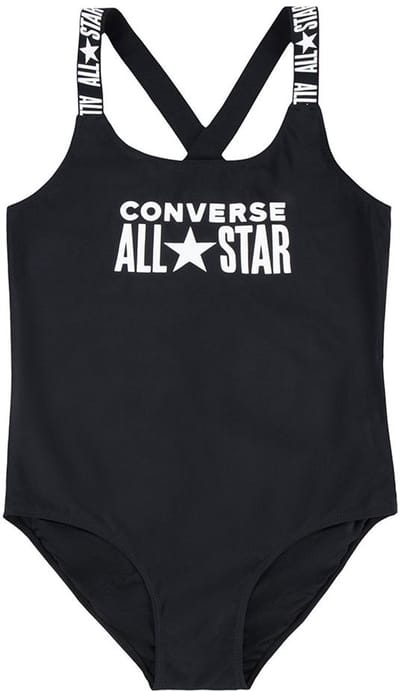 Converse Kids Core Logo Zwemkleding Zwart 24 Months Meisjes