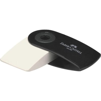 Faber-Castell gum - Sleeve mini - zwart - FC-182410