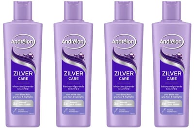 Andrélon Zilver Care Shampoo - 4 x 250 ml
