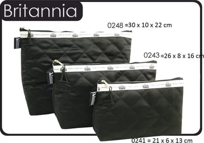 Vagabond-Toilettas-" Britannia" 0248-afmeting 30 x 10 x 22 cm