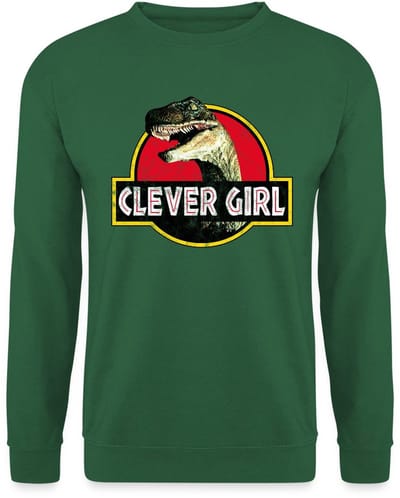 Jurassic World Raptor Clever Girl Sweater Heren