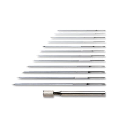 Ruimerset – 12 stuks – Ø 0,5 - 2,0 mm