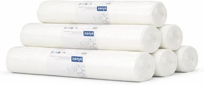 Vuilniszakken - Afvalzakken - Afvalbeheer - Sterk HDPE Materiaal - 50 Liter 300 Stuks - Transparant