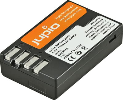 Jupio Pentax D-li109 1100 mAh - Accu Camera