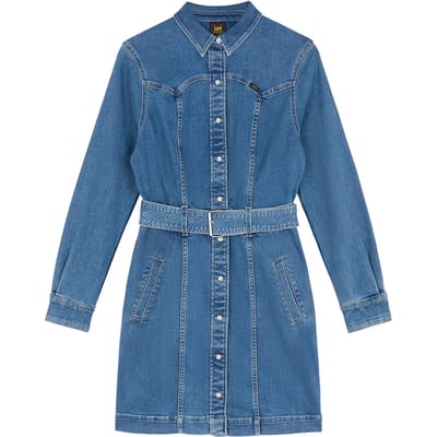 Dames denim jurk Lee West End