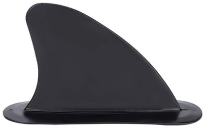 Dailygoody - Surfplank vinnen - PVC skeg - Lichtgewicht en duurzaam - Zwart - Voor kajak en sup - Ideaal voor wateractiviteiten