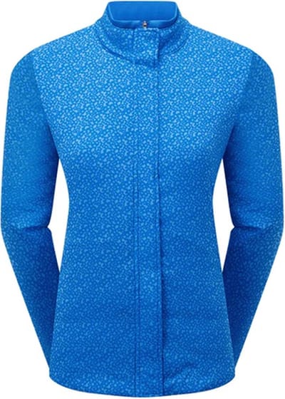 Footjoy Dames Golfjas Floral Blauw