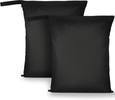 Waterdichte Reiszak voor Nat en Droog, Wasbare Organizer voor Luiers en Yoga met Handvat en Rits