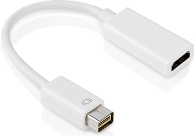 Mini DVI naar HDMI Adapter - 1.1a - Full HD 1080p@60Hz - 0.2 meter - Wit - Allteq