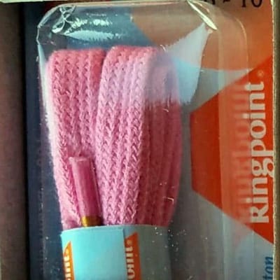 5.5mm x 75cm Plat Fuchsia paars Smalle platte schoenveter 60_75_224U