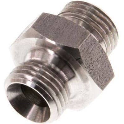G 1/8'' RVS Borstnippel 40 Bar