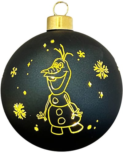 Disney verlichte kerstbal Frozen - 10 cm