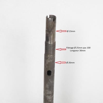Vorkpoot p2r voor scooter mbk 50 rocket 1995 tot 2003 ø 30 mm nieuw