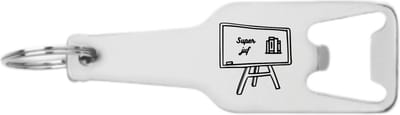 Akyol - super juf flesopener - Juf - cadeaupakket juf - einde schooljaar - afscheid - leuk cadeau voor je juf om te geven - 105 x 25mm