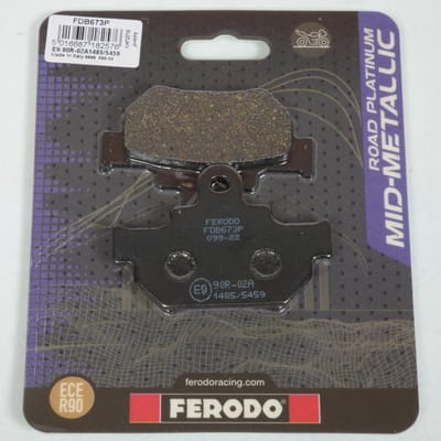 Remblokken Ferodo voor Motor Suzuki 600 DR S SN41A 1985 tot 1988 vooraan Nieuw