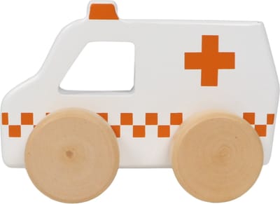 Tryco Houten Ambulance Speelgoed Auto