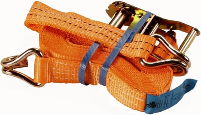 BTP - Sjorband - 2 ton - Oranje - 6m x 35mm - Aanhangwagen