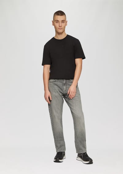 Regular Fit Midden Hoge Taille Jeans QS