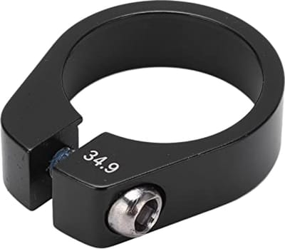 Fietsstoeltje Buisklem voor Zadelpen - Lichtgewicht Aluminium Zadelbuisklem (34.9MM) voor Fietsen