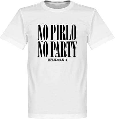 No Pirlo No Party Berlin T-Shirt - XS