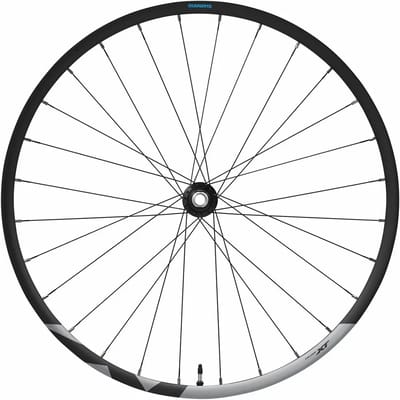 Centrale vergrendeling van de schijfrem van een fietswiel Shimano Deore XT WH-M8120