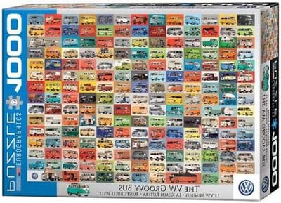Legpuzzel - 1000 stukjes - Ontspannen tijdverdrijf - Inclusief sorteerschalen - 68 x 48 cm - Multicolor