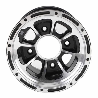 Dailygoods- ATV-velg 8 Inch - Hoge Prestaties - Eenvoudige Installatie - Duurzame Constructie - Geschikt voor Quads/Golfkarretjes - Verbeterd Rijgedrag - Wiel