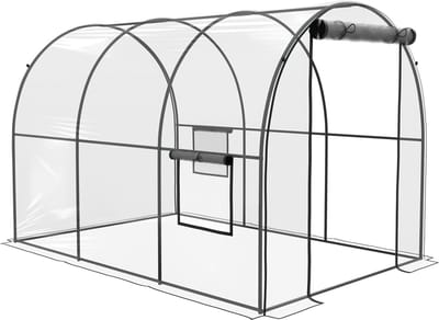 Outsunny-Tunnelkas-300x200x200cm-Polyethyleen-Transparant