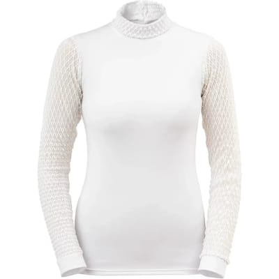 Damespolo met lange mouwen Cavalliera Luxe