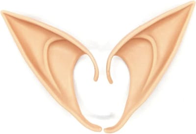 Hiden - Cosplay Elfen oren - Elven Ears - Cosplay Anime - Elfen oren - Elfenaccessoires - Halloween - Verkleden - Themafeesten | Spits Beige