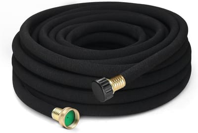 Soaker slang - Druppelslang tuin - Water besparen - Messing connector - 3 meter - Zwart