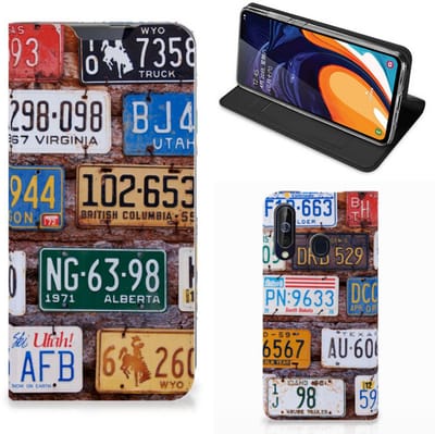 Samsung Galaxy A60 Stand Case Kentekenplaten
