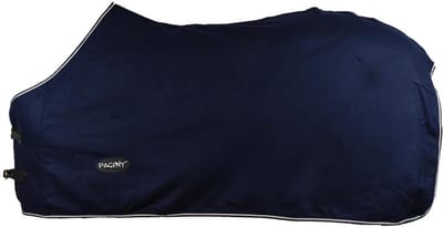 Pagony Britt Wollen Zweetdeken - Paardendeken - Maat: 175 - Blauw - Wol