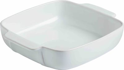 Pyrex Signature Ovenschaal Vierkant - Keramiek - 22x22 cm - Wit