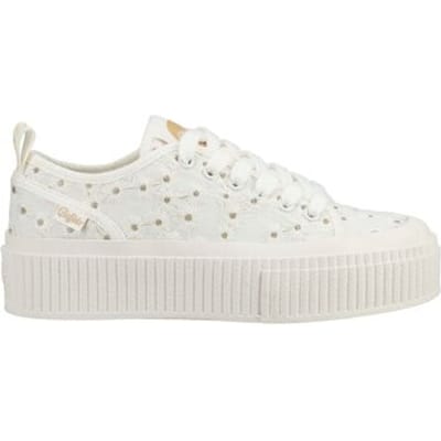 Sneakers met stitchings model 'MADISON LOW BLOOM'