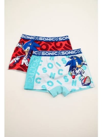 Sonic the Hedgehod Boxershort Rood Maat 104/110