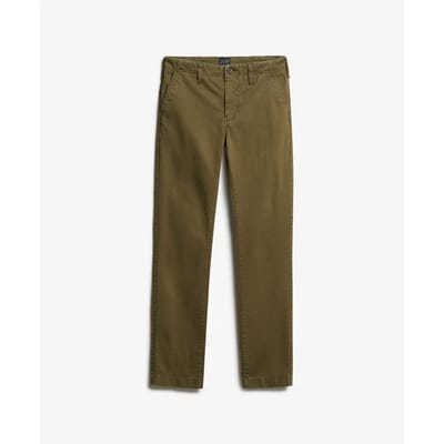 Vrouwelijke chino broek met middellange taille Superdry