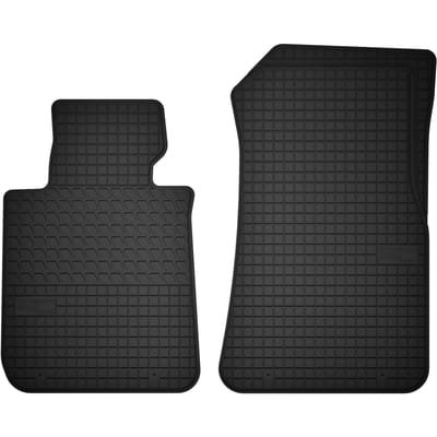 Wielganizator SolidTread Serie - Rubberen Autovloermatten - BMW 1 E81, E87 - Zwart - Perfecte Pasvorm