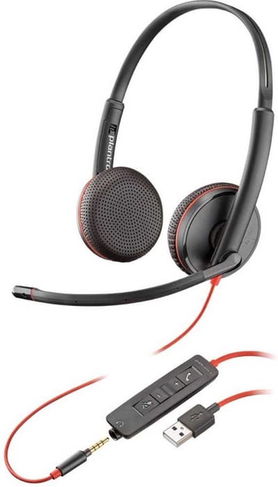 Poly Blackwire C3225 Stereo USB-A