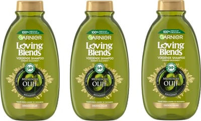 Garnier Loving Blends Mytische Olijf Shampoo - 900 ml - 3x 300 ml