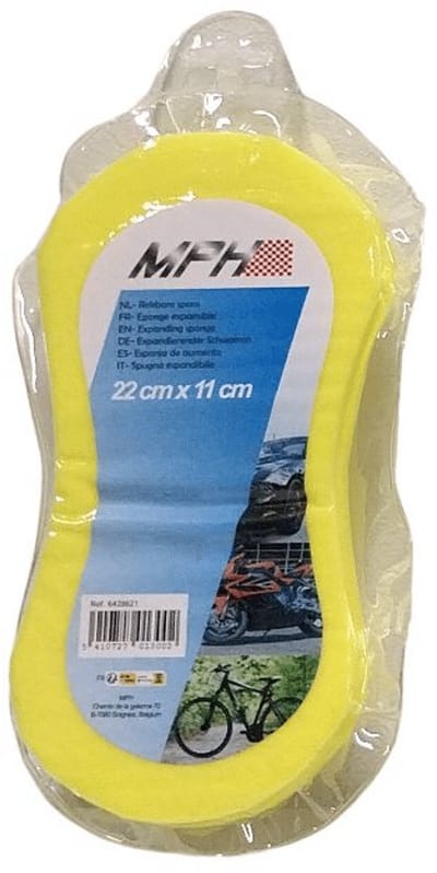 Rekbare Spons | Geel | Maat: One Size