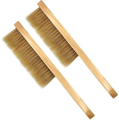 2 stuks Bijenborstel met Houten Handvat & Paardenhaar - Reinigingsborstel voor Imkeruitrusting & Honingbijenkorf-Belle's product