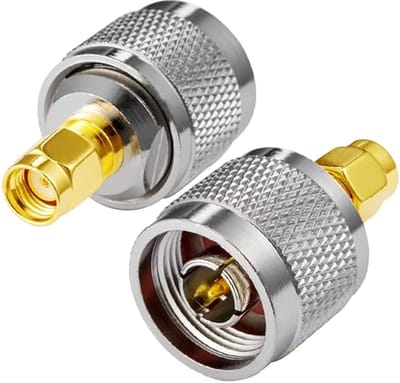 Antenne Adapter - Wifi Connector - Netwerk Verbinding - Dubbele Connector Type - 10 x 6 x 1 cm