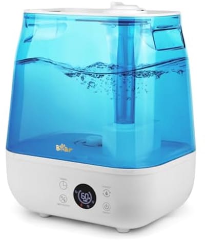 Luchtbevochtiger 6L met Timer en Slaapmodus voor Baby's en Planten