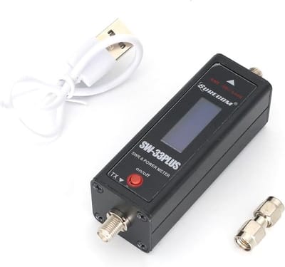 Dual Band VHF/UHF Mini Power en SWR Meter 125-525MHz