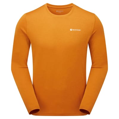 Montane Dart T-shirt Met Lange Mouwen Oranje M Man