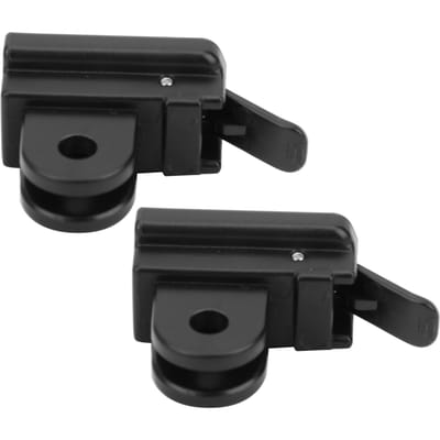 2 stuks Fietslichthouder Adapter Fiets Zaklamp Houder Fietsen Voorlamp Beugel voor Gaciron gray