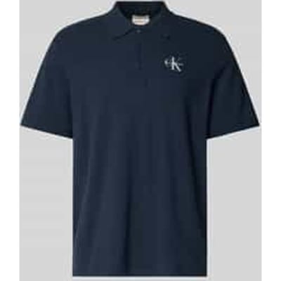 Polo Shirt Korte Mouw Calvin Klein Jeans Monologo Casual