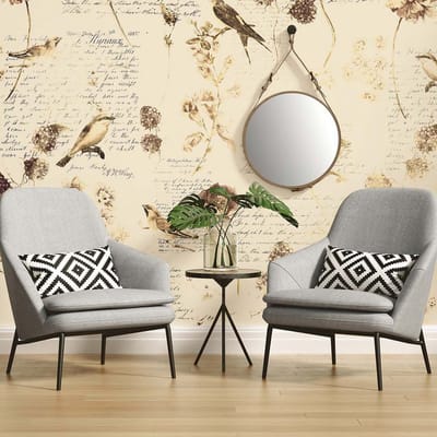 Fotobehang BirdPoesie3 DD118230 A.S. Création Atelier 47 | 3D Fotobehang op maat
