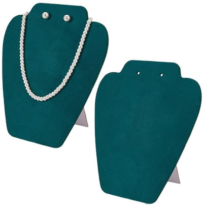 Dailygoods- Sieradenhouder Met Fluwelen Display - Sieradenrek - Ketting Houder - Oorbellen Hanger - Mannequin Model - 195Mm Hoogte - Sieradenstandaard